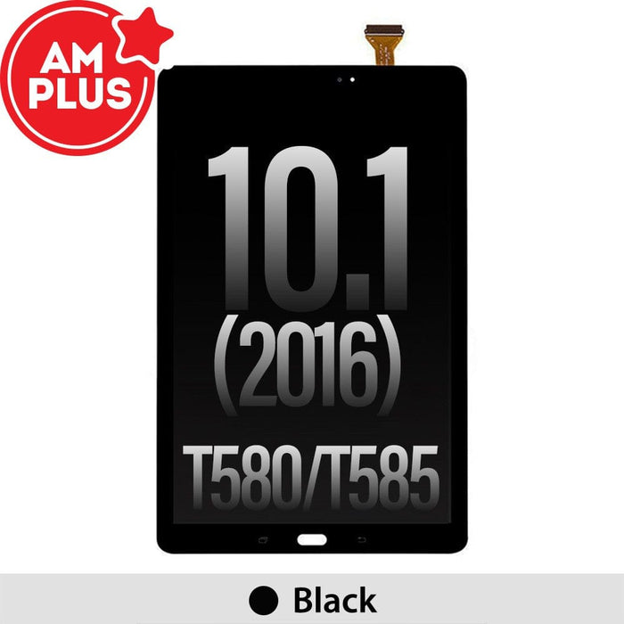 AMPLUS LCD Assembly Replacement for Samsung Galaxy Tab A 10.1" 2016 (4G) T580 / T585 - Black | High-Quality Display Repair - JPC MOBILE ACCESSORIES