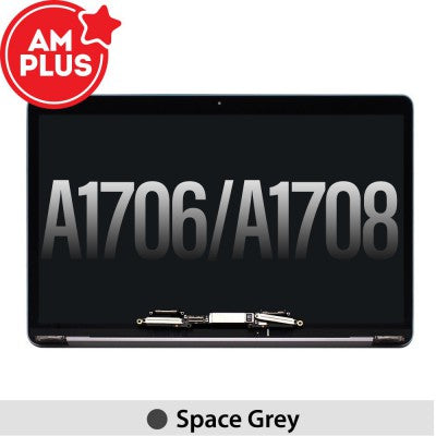 Complete LCD Display Assembly for MacBook Pro 13" A1706 A1708 (Late 2016-Mid 2017) - Space Grey