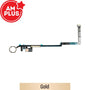 AMPLUS Home Button with Flex Cable for Apple iPad 5 2017 / iPad 6 2018 - Gold Buttons JPC MOBILE ACCESSORIES