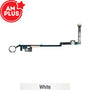 AMPLUS Home Button with Flex Cable for Apple iPad 5 2017 / iPad 6 2018 - White Buttons JPC MOBILE ACCESSORIES