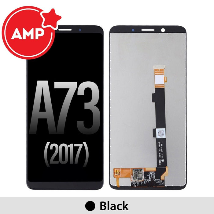 AMPLUS Black LCD screen digitizer assembly for OPPO A73 2017