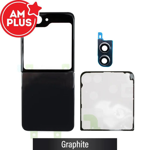 AMPLUS Rear Cover Glass For Samsung Galaxy Z Flip5 5G F731B (Improved Quality)-Graphite Rear Glass Cover JPC MOBILE ACCESSORIES