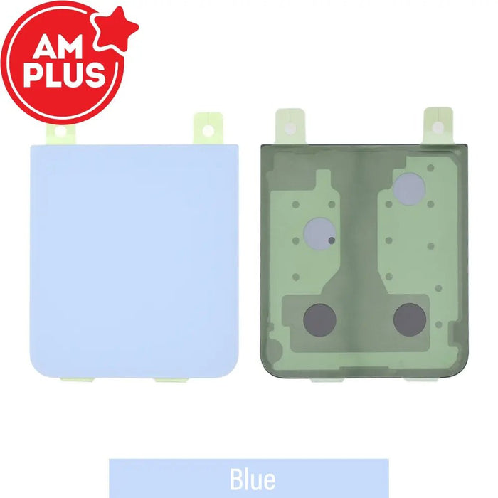 AMPLUS Rear Cover Glass for Samsung Galaxy Z Flip6 5G F741B-Blue Phone Rear Glass Cover JPC MOBILE ACCESSORIES