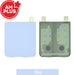 AMPLUS Rear Cover Glass for Samsung Galaxy Z Flip6 5G F741B-Blue Phone Rear Glass Cover JPC MOBILE ACCESSORIES