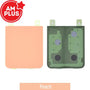 AMPLUS Rear Cover Glass for Samsung Galaxy Z Flip6 5G F741B-Peach Phone Rear Glass Cover JPC MOBILE ACCESSORIES