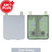 AMPLUS Rear Cover Glass for Samsung Galaxy Z Flip6 5G F741B-Silver Shadow Phone Rear Glass Cover JPC MOBILE ACCESSORIES