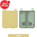 AMPLUS Rear Cover Glass for Samsung Galaxy Z Flip6 5G F741B-Yellow Phone Rear Glass Cover JPC MOBILE ACCESSORIES