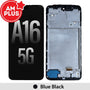 AMPLUS Samsung Galaxy A16 5G OLED screen replacement A166P Blue Black complete digitizer assembly with frame, professional repair parts Brisbane Australia