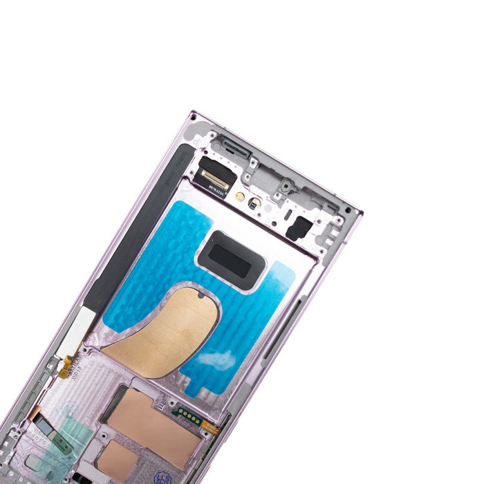 Samsung Galaxy S23 Ultra 5G G918B AMPLUS OLED Screen Replacement Digitizer with Frame - Lavender