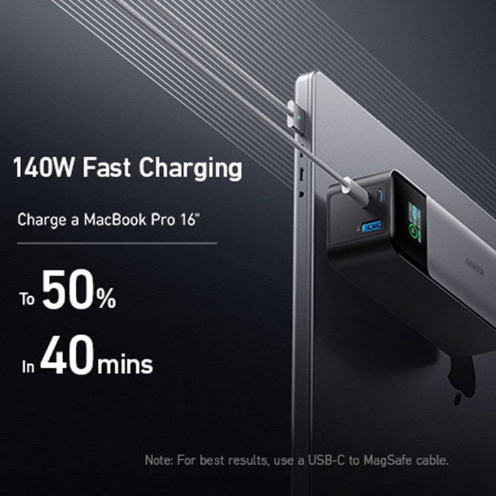 Anker 737 Power Bank 140W USB-C Cable - High-Speed Charging Included