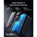 Anker 737 Power Bank Size Comparison - Compact 24,000mAh Design
