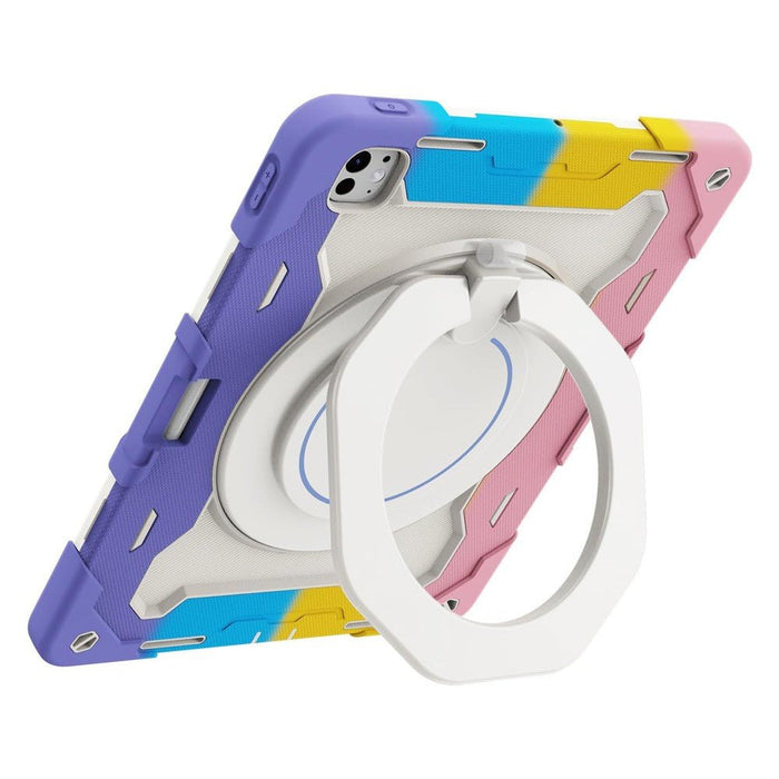 Armor Shockproof Handle Ring Rotation Case Cover for iPad Pro 13 (2024) Armor Case JPC MOBILE ACCESSORIES