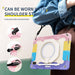 Armor Shockproof Handle Ring Rotation Case iPad 7 8 9 360 degree rotating stand hands-free viewing multi-angle Australia