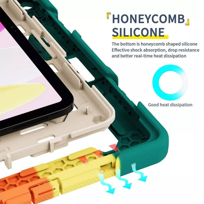 Armor Shockproof Handle Ring Case iPad 7 8 9 | 360° Rotating Stand Brisbane