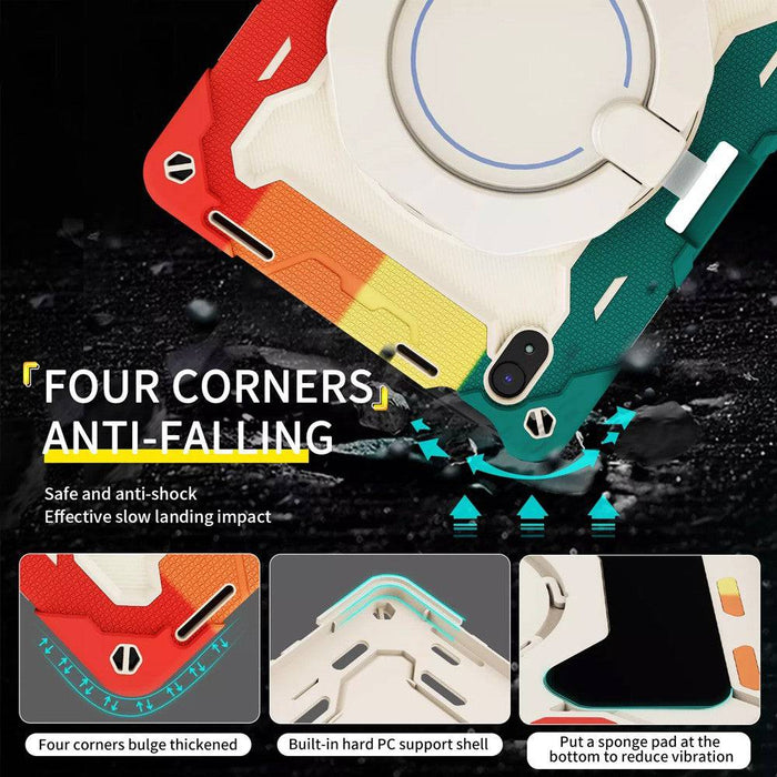 Armor Shockproof Handle Ring Case iPad 7 8 9 | 360° Rotating Stand Brisbane