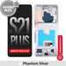 ASSEMBLED OLED Screen Replacement with Frame for Samsung Galaxy S21 Plus 5G G996 - Phantom Silver Screen Replacement JPC MOBILE ACCESSORIES