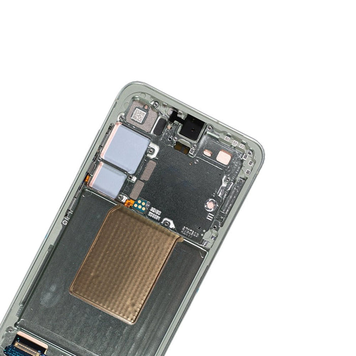 ASSEMBLED OLED Screen Replacement with Frame for Samsung Galaxy S24 S921B - Jade Green (SERVICE PACK SCREEN BUT REFURBISH FRAME) Screen Replacement JPC MOBILE ACCESSORIES