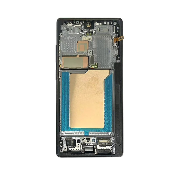 ASSEMBLED OLED Screen Replacement with Frame for Samsung Galaxy S25 Ultra S938B-Titanium Jet Black (SERVICE PACK SCREEN BUT REFURBISH FRAME ASSEMBLED BY CRAZY) Screen Replacement JPC MOBILE ACCESSORIES