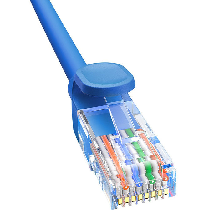 Baseus High Speed CAT6 Gigabit Ethernet Cable 0.5M-Galaxy Blue
