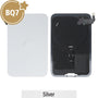 Rear Cover Glass With Wireless NFC Charging Flex Cable for iPhone 17 Pro Max -Silver (BQ7)