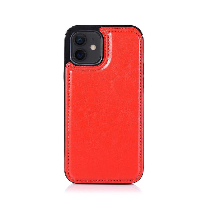Back Flip Leather Wallet Case Cover for iPhone 12 mini (5.4'') Shopify JPC MOBILE ACCESSORIES
