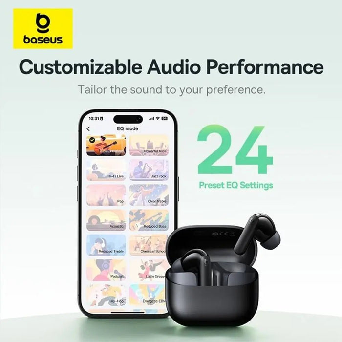 Baseus Bass BP1 NC In-Ear True Wireless Earbuds Headphones JPC MOBILE ACCESSORIES