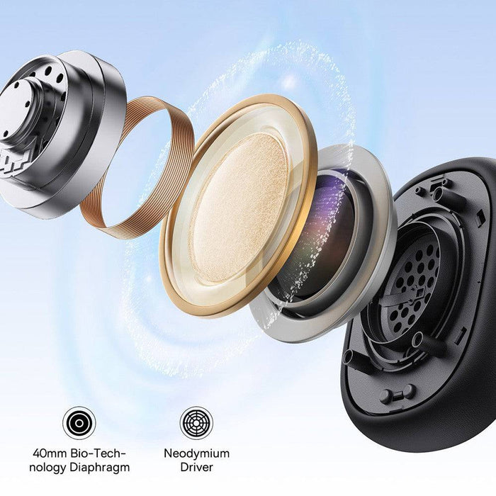 Baseus Bowie H1i Noise - Cancellation Wireless Headphones with 100 - Hour Battery Life - JPC MOBILE ACCESSORIES