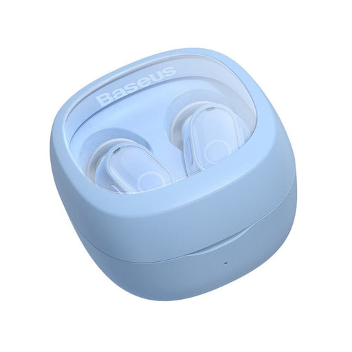 Baseus Bowie WM02 bean-sized earphones 24.3x24.3mm compared to hand for comfortable fit