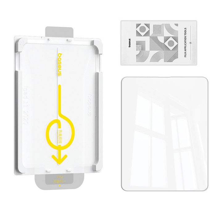 Baseus Crystalline HD Tempered Glass for iPad 10 (2022) / 11 (2025) Dustproof Kit 2.5D Protector JPC MOBILE ACCESSORIES