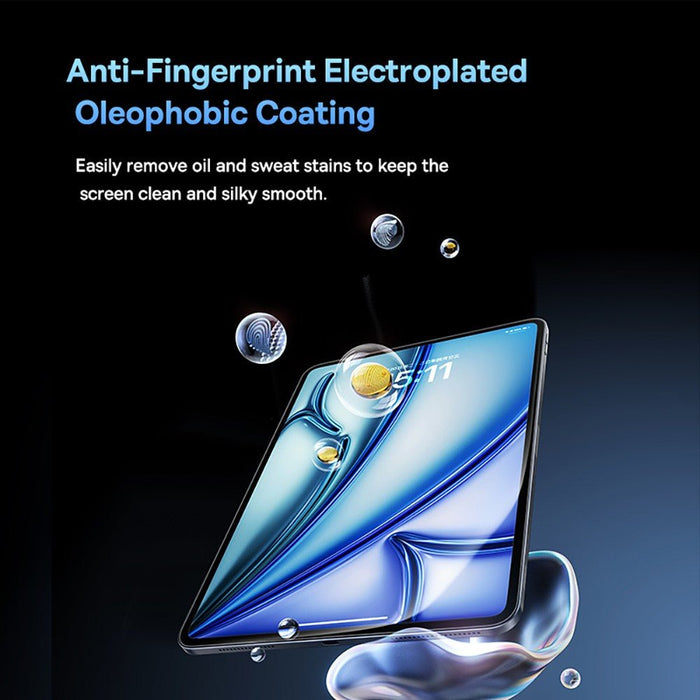 Baseus Crystalline HD Tempered Glass for iPad 10 (2022) / 11 (2025) Dustproof Kit 2.5D Protector JPC MOBILE ACCESSORIES