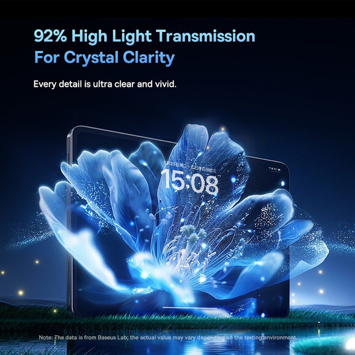 Baseus Crystalline HD Tempered Glass for iPad 10 (2022) / 11 (2025) Dustproof Kit 2.5D Protector JPC MOBILE ACCESSORIES