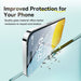 Baseus Sapphire 9H Tempered Glass iPhone 15 Pro Action Button Dynamic Island 0.3mm Dust Filter Full Coverage Protector JPC
