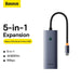 USB-C host cable on Baseus Flite docking station