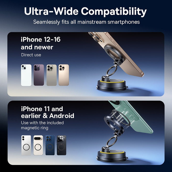 Baseus PrimeTrip VC2 Flex Magnetic Car Mount - Black Wireless Charger JPC MOBILE ACCESSORIES