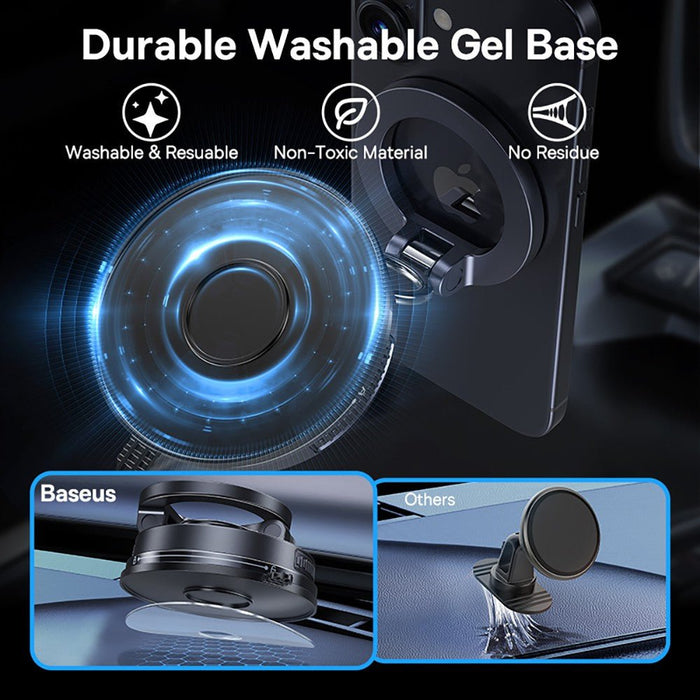 Baseus PrimeTrip VC2 Flex Magnetic Car Mount - Black Wireless Charger JPC MOBILE ACCESSORIES