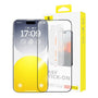 Baseus Sapphire 9H Tempered Glass iPhone 15 Pro Action Button Dynamic Island 0.3mm Dust Filter Full Coverage Protector JPC