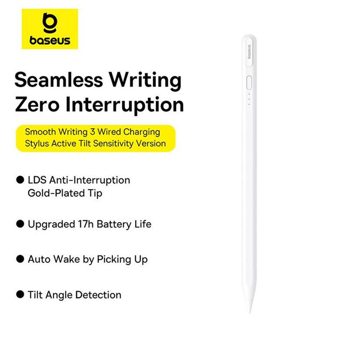Baseus Smooth Writing 3 Active Stylus Tilt Sensitivity iPad Digital Drawing Pen | Brisbane Universal Appliance JPC MOBILE ACCESSORIES