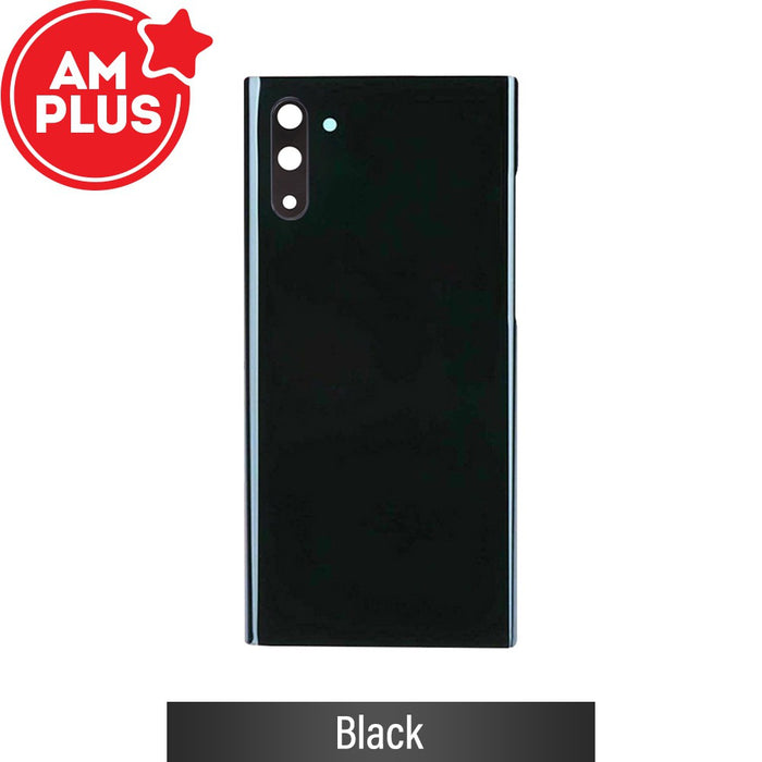 AMPLUS Rear Cover Glass For Samsung Galaxy Note 10 N970F - Black