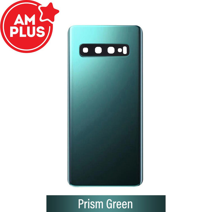 AMPLUS Rear Cover Glass For Samsung Galaxy S10 Plus G975F - Prism Green