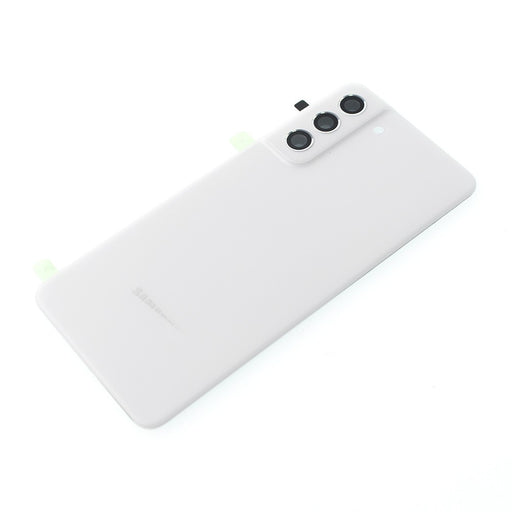 BQ7 Rear Cover Glass For Samsung Galaxy S21 FE 5G G990B - White Front 2