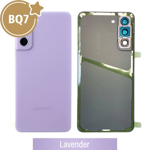 BQ7 Rear Cover Glass For Samsung Galaxy S21 FE 5G G990B - Lavender Front