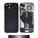 BQ7 Rear Cover Glass with Camera Lens & Wireless Flex for iPhone 15 Plus - Black - JPC MOBILE ACCESSORIES