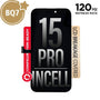 BQ7 Incell LCD Assembly for iPhone 15 Pro Screen Replacement – 120Hz Refresh Rate, IC Chip Transfer Compatible Screen Replacement JPC MOBILE ACCESSORIES