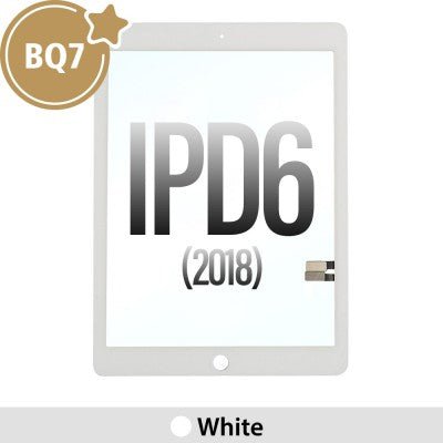 BQ7 iPad 6 (2018) Touch Screen Digitizer with IC Connector - White Screen Replacement JPC MOBILE ACCESSORIES
