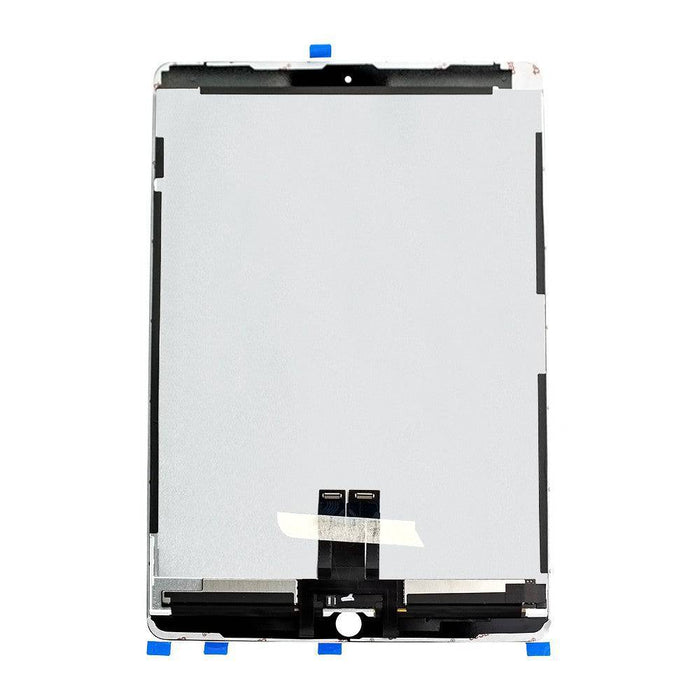 Connector side of white iPad Air 3 LCD screen replacement by BQ7