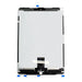 Connector side of white iPad Air 3 LCD screen replacement by BQ7