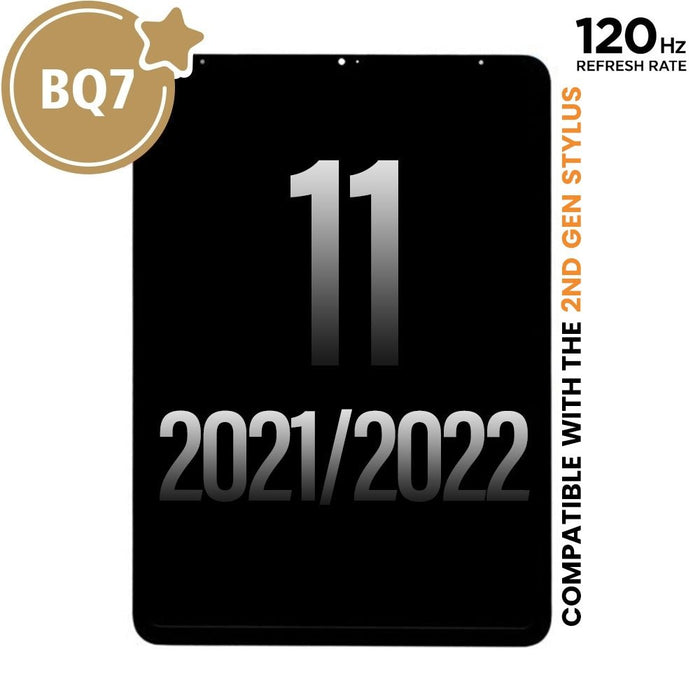 BQ7 iPad Pro 11 2021 2022 LCD Screen Replacement 3rd 4th Gen Liquid Retina 120Hz A2377 A2759 Screen Replacement JPC MOBILE ACCESSORIES