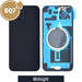 BQ7 Midnight no-logo rear cover glass and MagSafe back panel for Apple iPhone 14 Plus