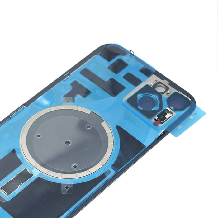 BQ7 Midnight rear glass internal panel and MagSafe magnet for iPhone 14 Plus