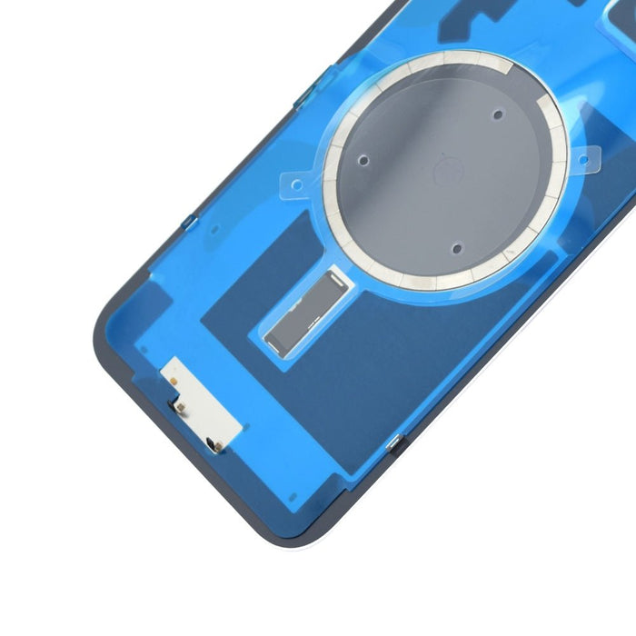 BQ7 iPhone 14 Plus Red no-logo camera glass and MagSafe magnet